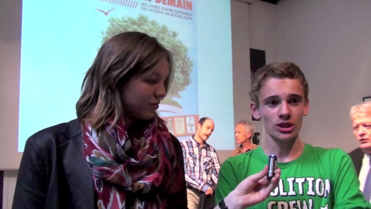Lire pour Demain 2013-14 : Charlotte Bousquet et Xavier Renou rencontrent les lycéens de Rhône-Alpes