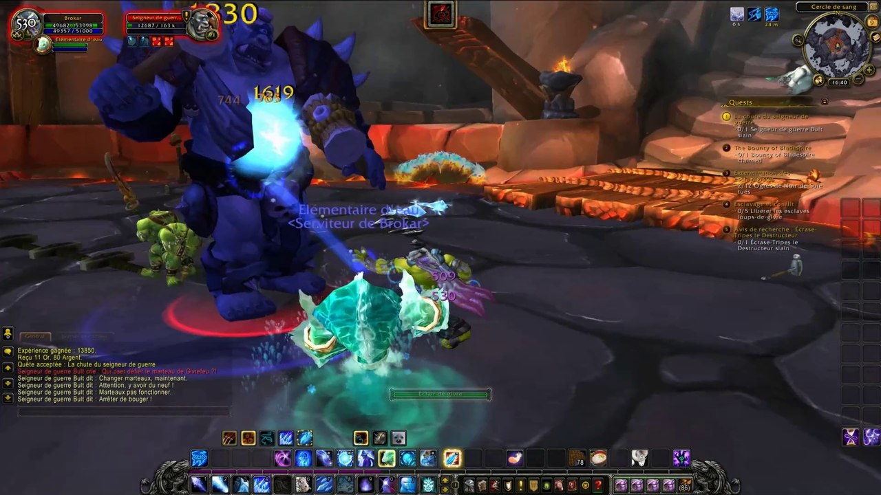 Warlords of Draenor : L'aptitude Appel aux armes de la Crête de Givrefeu