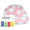 Cheap Deals Pink Polka Dot Fleece Baby Hat Review