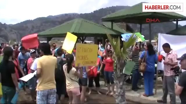 Muğla'nın Ortaca İlçesi Dalyan Mahallesi'nde, İztuzu Plajı İztuzu Kumsalını Kurtarma Platformu...