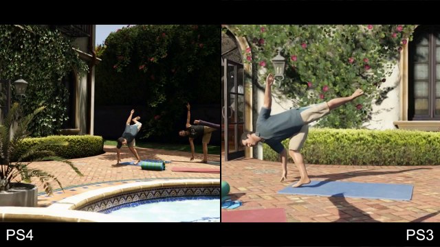 Comparison between PS3 and PS4 : Grand Theft Auto 5 Trailer