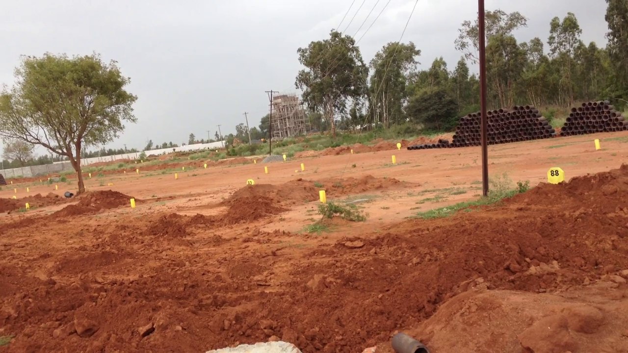 sarjapur bmrda approved sites/villa plots for sale at pavan's brindavan gated community layout