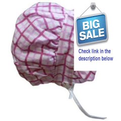 Cheap Deals N'ice Caps Baby Girl Checkered Seersucker Puffy Bonnet Review