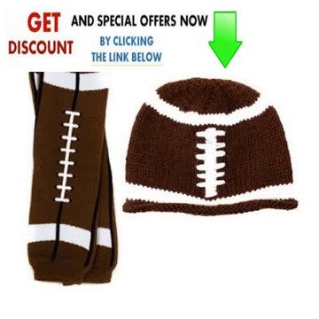 Cheap Deals Football Hat & Leg Warmers set for baby boy or girl by juDanzy Review