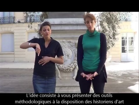 Comment regarder un tableau - visite guidée bilingue LSF / français parlé