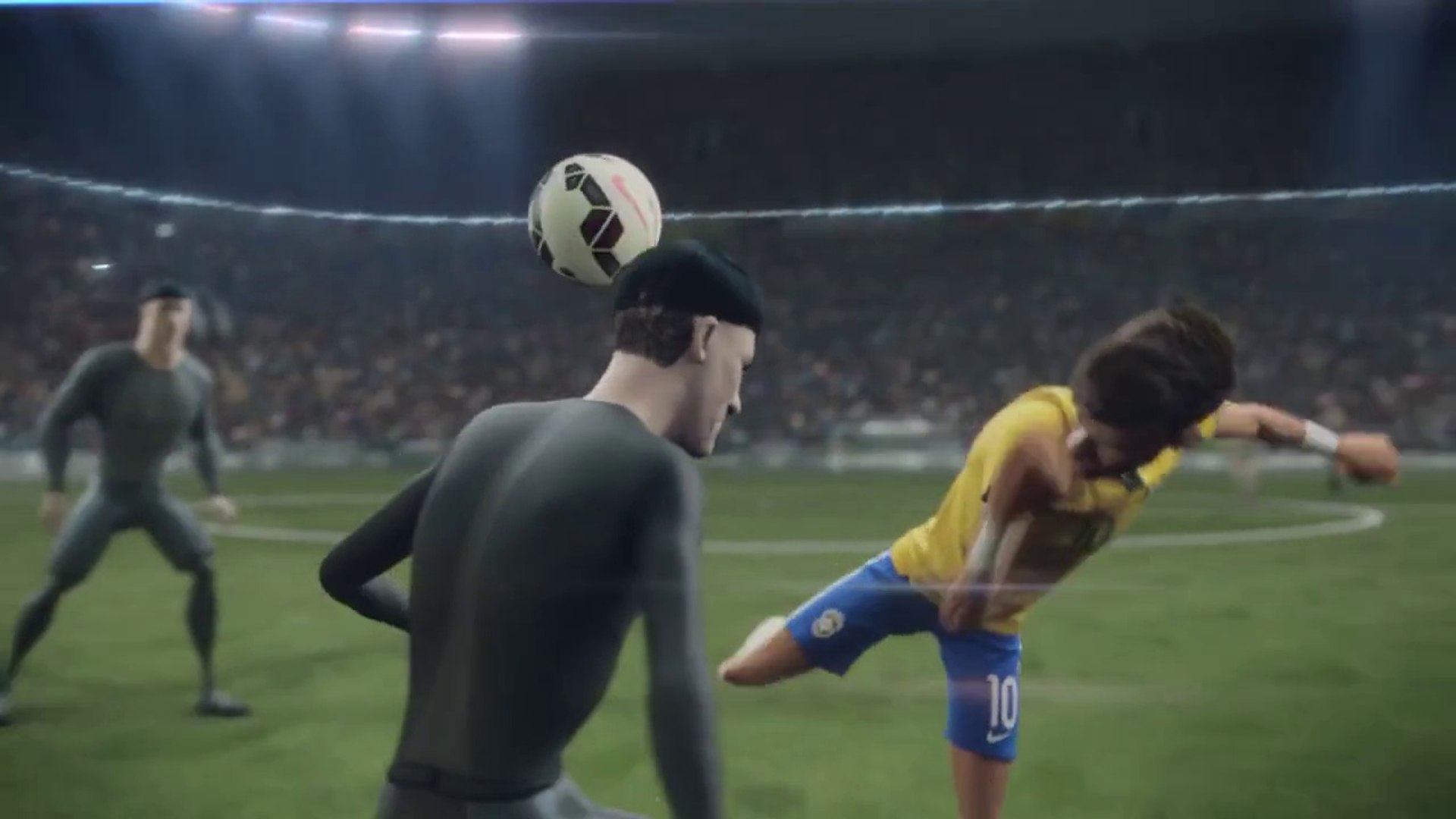 Pub Nike Football de dingue - Neymar face aux clone - En mode cartoon! -  Vidéo Dailymotion