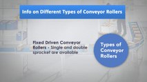 Info on Different Types of Conveyor Rollers