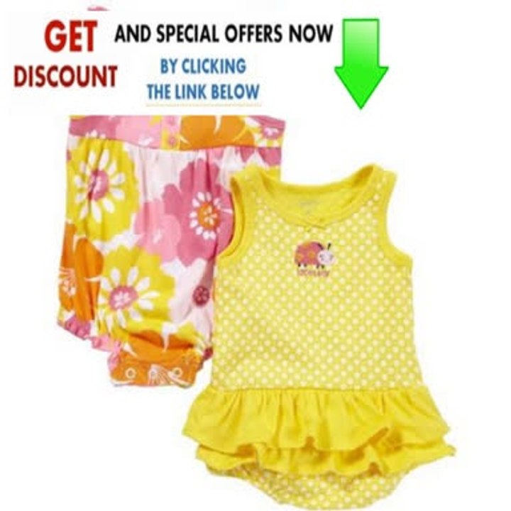 Cheap Deals Carter's Baby Girls' Infant 2-Pack Sunsuit Review