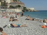 Nice: les touristes se pressent sur le bord de mer - 20/06