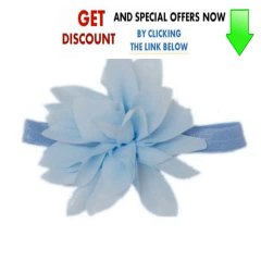 Cheap Deals Baby Flower Headband for Infant, Baby, Toddler. Chiffon Flower. Chandra. Review