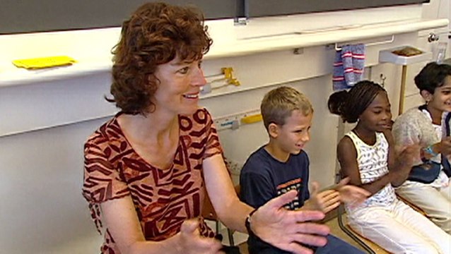 Younger children learn languages faster