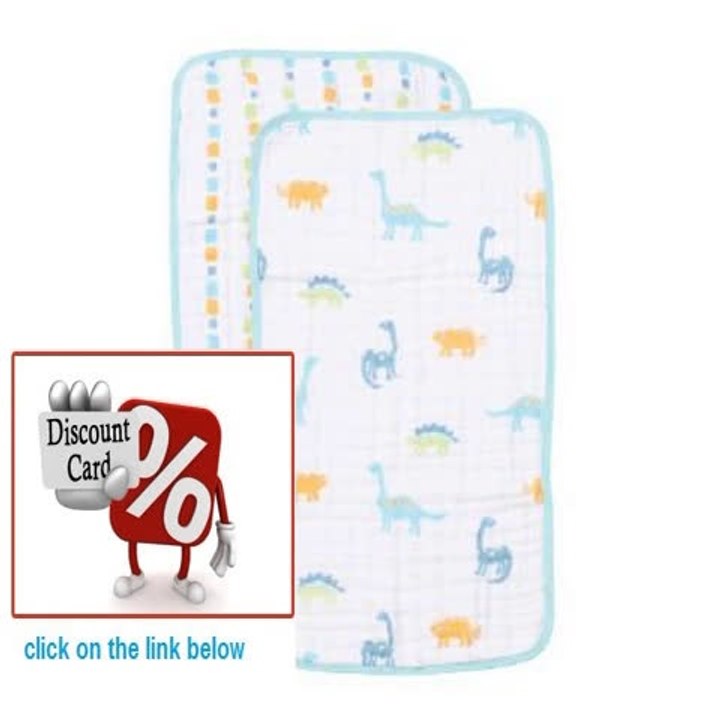 Cheap Deals Angel Dear Burp Cloths, Dinosaur Review