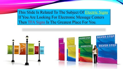 Electric Signs Now Considered Powerful Advertising Tools