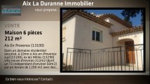 A vendre - Maison/villa - Aix En Provence (13100) - 6 pièces - 212m²