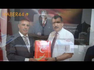 BATTALGAZI BELEDIYE BASKANI SELAHATTIN GURKAN'A ZIYARETLER