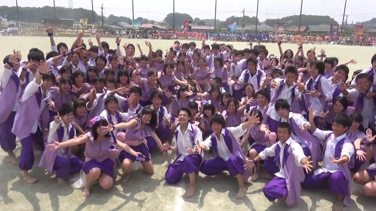 2014 紫団　撮影:生徒会