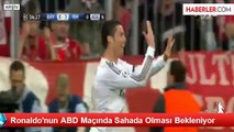 Ronaldo'nun ABD Maçında Sahada Olması Bekleniyor