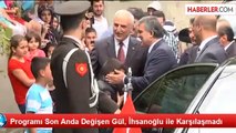 Programı Son Anda Değişen Gül, İhsanoğlu ile Karşılaşmadı