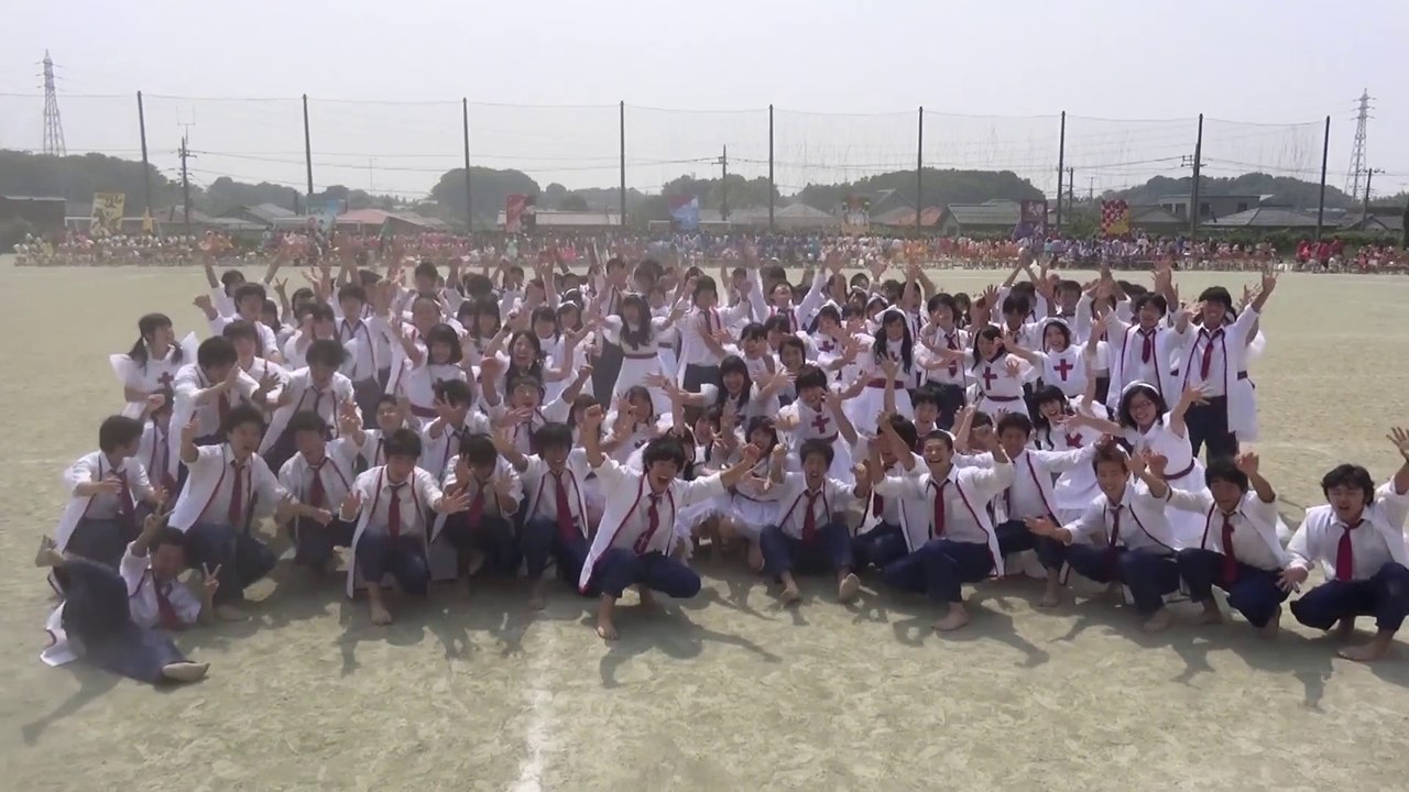 2014 白団　撮影:生徒会