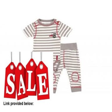 Cheap Deals Kushies Organic Baby Boys' Blue Banana Dash Short Sleeve Bodysuit/Pant Set Review