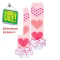 Cheap Deals juDanzy baby girls and toddler pink heart trio leg warmers Review