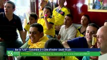 Colombie - Côte d'Ivoire : Ambiance au cœur des supporters colombiens