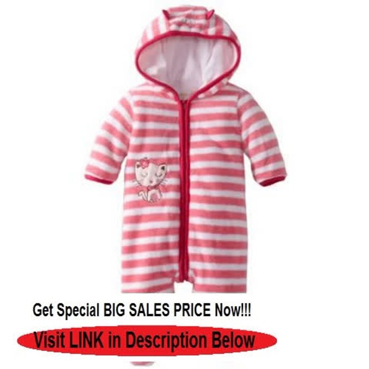 Cheap Deals ABSORBA Baby-Girls Newborn Stripe Fuzzy Footie Review