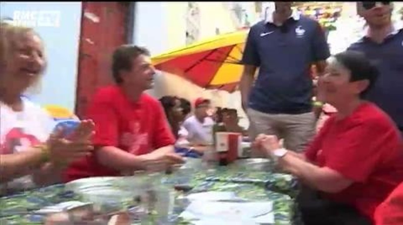 Football / Le match entre supporters suisses et français a déjà commencé - 20/06