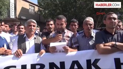 Şırnak'ta Kömür Madeni İşçileri Valiliğe Yürüdü
