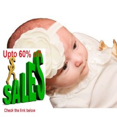 Cheap Deals Funny Girl Emma Silk Flower Elastic Baby Headband Review