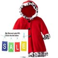 Cheap Deals Good Lad Baby-Girls Infant Fleece Coat Hooded Leopard Fur Trim Review