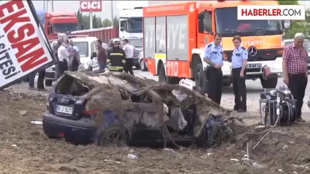 Trafik kazası: 2 ölü, 1 yaralı -