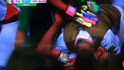 هدف كوستاريكا في شباك إيطاليا