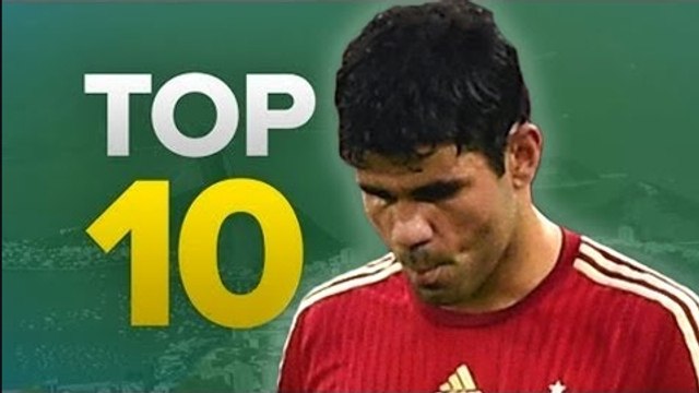 İSPANYA EVİNE DÖNDÜ - En İyi 10 Monte! İspanya 0-2 Şili 2014 Dünya Kupası B Grubu