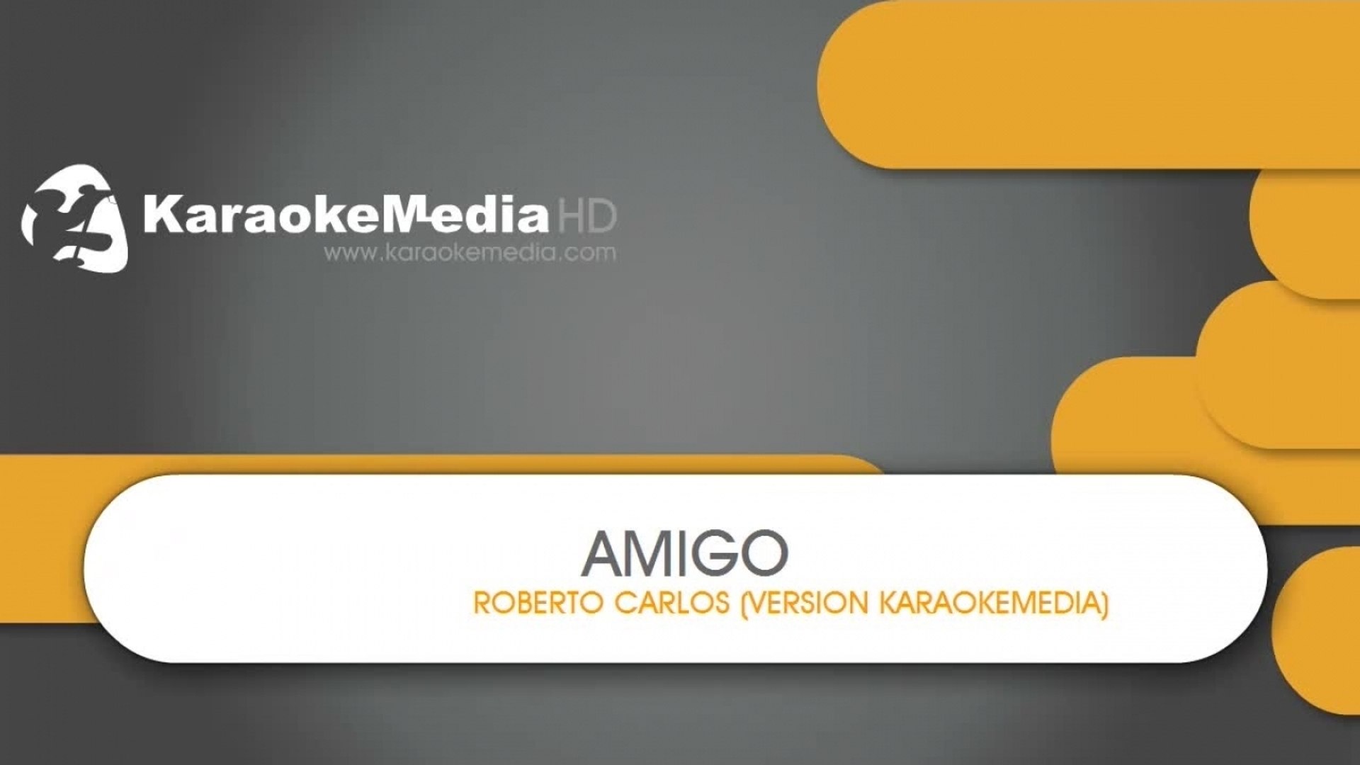 Roberto Carlos - Amigo - KARAOKE HQ - video Dailymotion