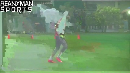 World Cup 2014 - Brazil Squad Play Strange Game As They Train During Torrential Rain