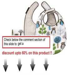 Cheap Deals DwellStudio Bib and Burp Set, Owls Review
