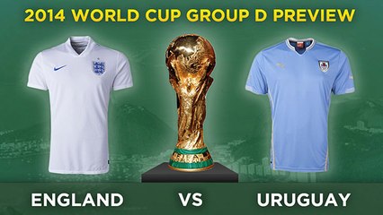 İNGİLTERE v URUGUAY - 2014 Dünya Kupası D Grubu | Genel Bakış