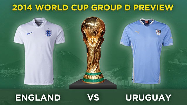 İNGİLTERE v URUGUAY - 2014 Dünya Kupası D Grubu | Genel Bakış
