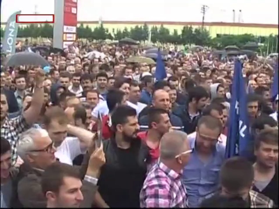 Şişecam grevde