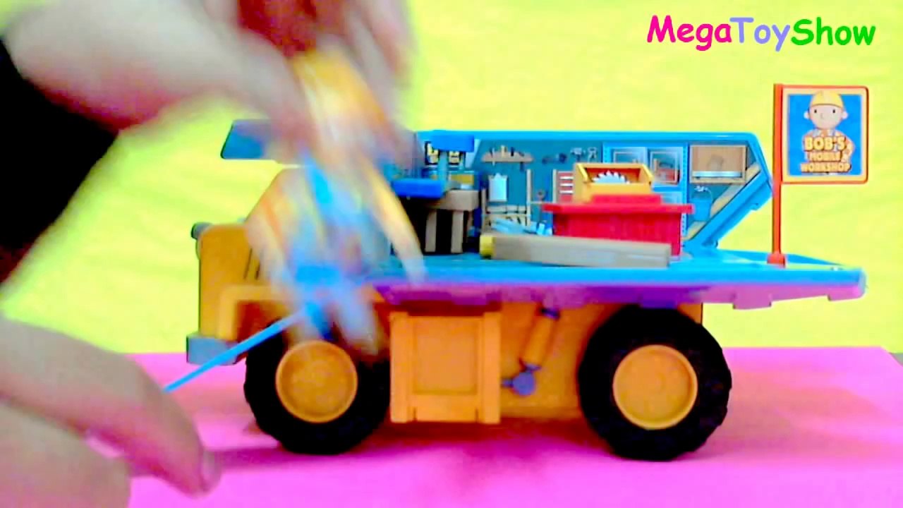 Rubble Dump Truck 2 in one vehicle playset Toy from  Bob the builder Review
