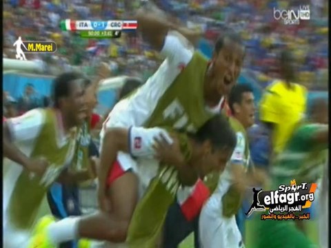ملخص مباراة إيطاليا 0 - 1 كوستا ريكا | تعليق حفيظ دراجي