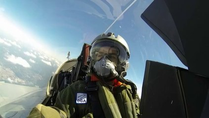A bord du Rafale, pour les 80 ans de l'armée de l'air