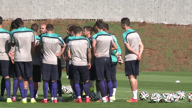 Portugal: CR7 treina normalmente em Campinas