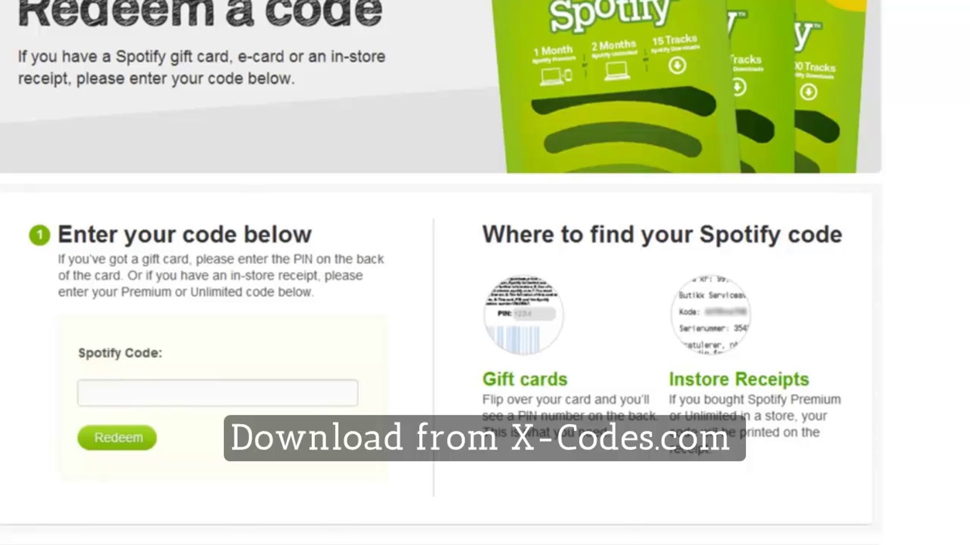 ⁣Free Spotify Premium code generator