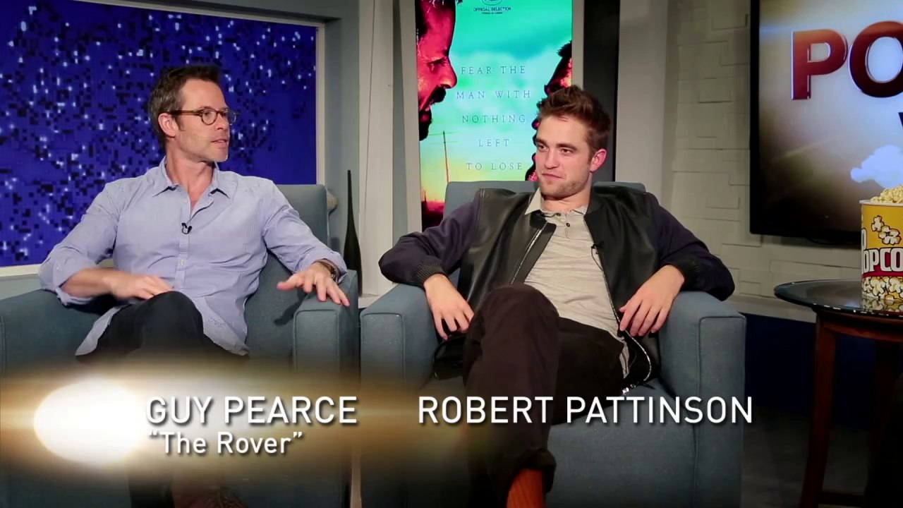 17.06.2014 NYC Rob And Guy Interview With Peter Travers On ABC's Popcorn What Makes Robert Pattinson Curl Into a Fetal Position