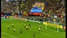 Gol de eto'o fc barcelona-arsenal final champions league 06