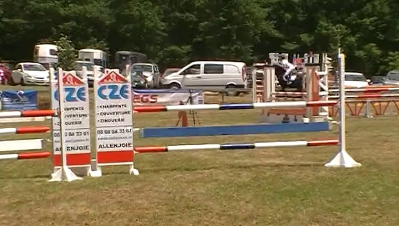 JBE Justine Bonnet Newton CSO Luxeuil 2014