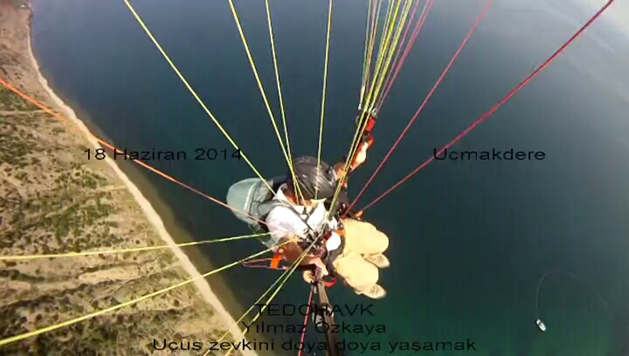 18 Haziran 2014 - TEDOHAVK uçuşları - Yılmaz Özkaya - Uçmakdere