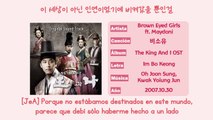 [ESPAÑOL] Brown Eyed Girls ft. Maydoni - 비소유 (Non-possession) (The King And I OST)